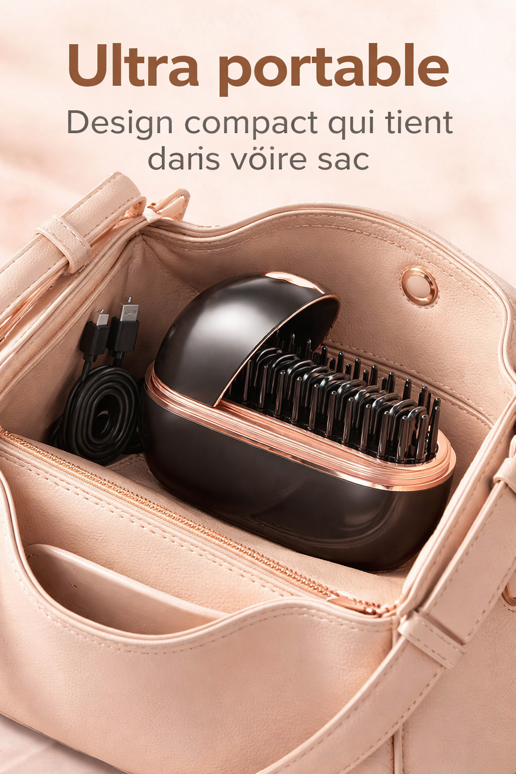 Wireless Hair Straightener Comb